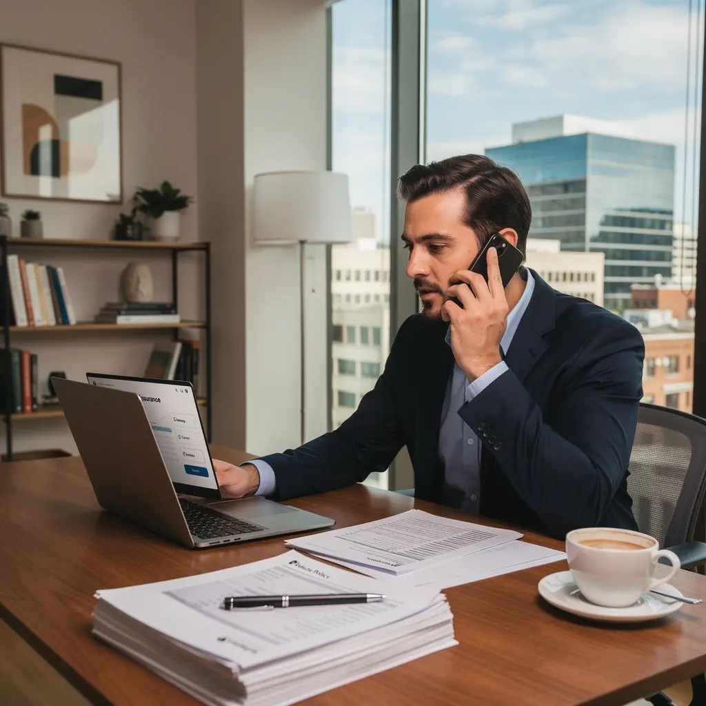 Страхование автомобиля с полным покрытием и поддержкой механиков в случае аварии.